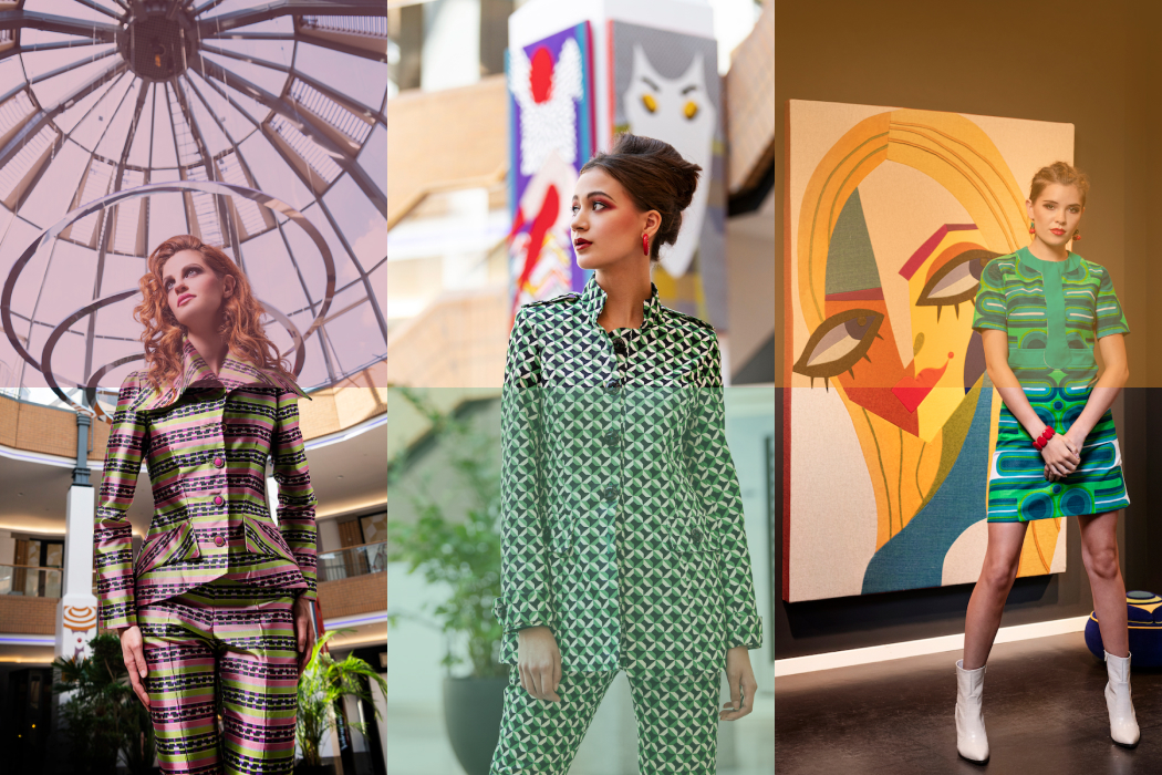 Sinds begin 2021 heb ik een galerie in de Heuvel in Eindhoven waar mijn kostuums en CouturedeMur te zien zijn en heb deze winkel EINDeloos genoemd.