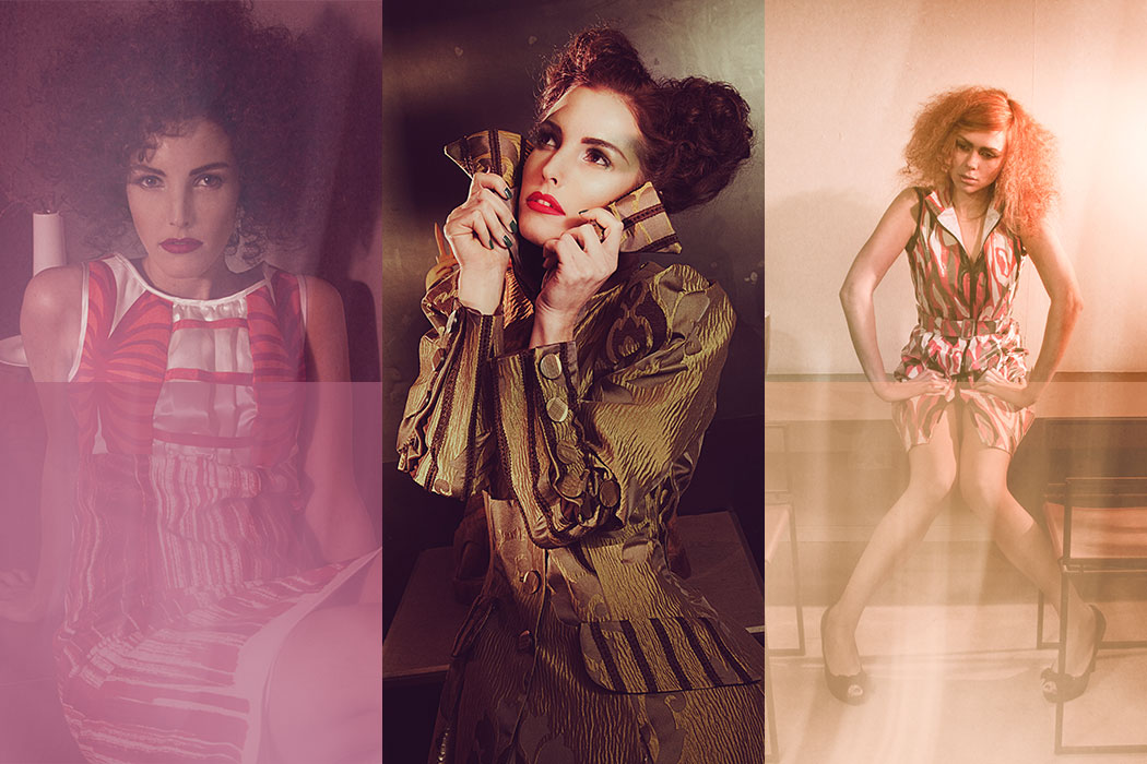 Jurken van prachtige stoffen in het Eden Design Hotel in Maastricht