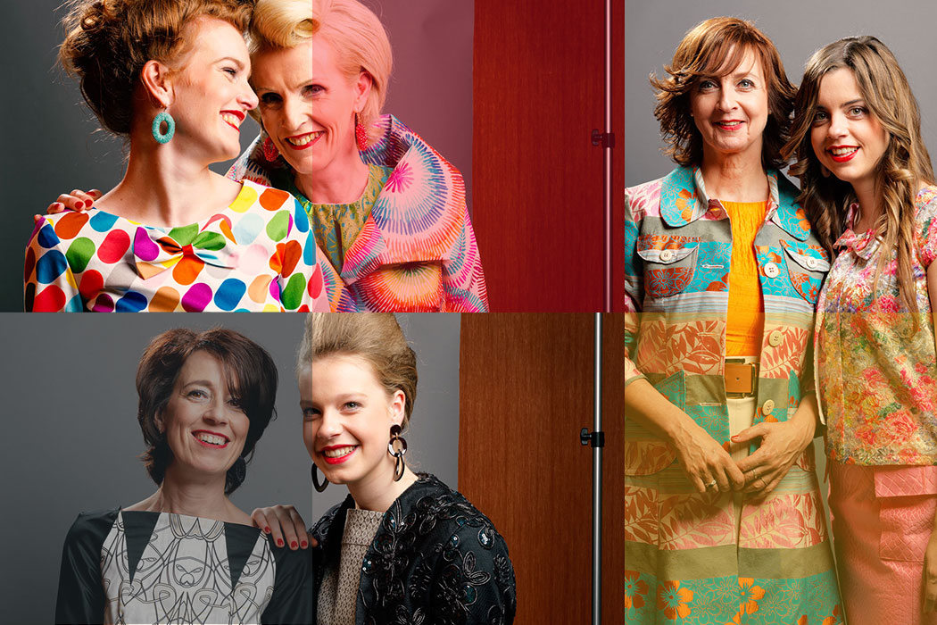 Tijdens een fashion-event op moederdag transformeerden wij dames tot mannequins.