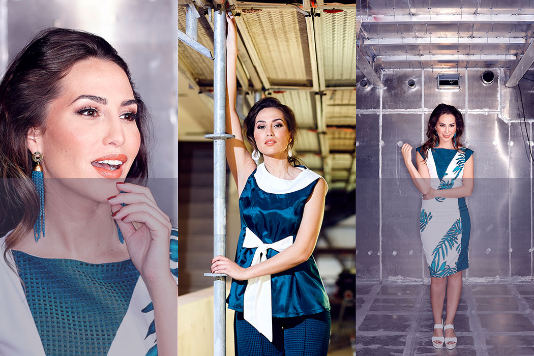 De Martinique, het nieuwste schip van Moonen Shipyards fungeerde als decor voor deze fotoshoot.